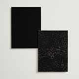 "Side by Side" - Table Numbers in Tuxedo by Orasie - Back of Card Options