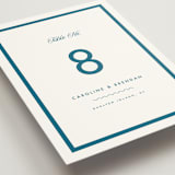 "Coast" - Table Numbers in Ocean by Kelly Schmidt - Detail