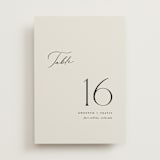 "kinkaid" - Table Numbers in Ivory by Carolyn Nicks - Front