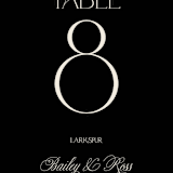 "Refined Beauty" - Table Numbers in Cream by Stacey Day - Detail