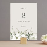 "Verde" - Table Numbers in Meadow by Petra Kern - Front