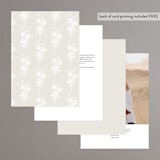 "Verde" - Table Numbers in Meadow by Petra Kern - Back of Card Options