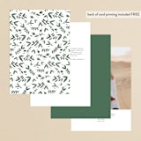 "Floral Wreath" - Table Numbers in Fresh by Kelly Schmidt - Back of Card Options