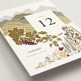 "Valley of the Moon" - Table Numbers in Sage by Shiny Penny Studio - Detail