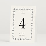 "Americana" - Table Numbers in Sea by leslie hamer - Folded