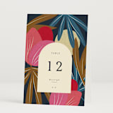 "Tropical Sonata" - Table Numbers in Hawaii by Ani Somi - Folded