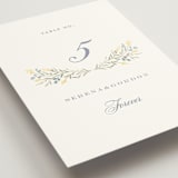 "Monogrammed" - Table Numbers in Spring by Petra Kern - Detail