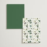 "Fresh Classic" - Table Numbers in Porcelain by Susan Moyal - Back of Card Options