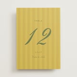 "Calia " - Table Numbers in Caribbean Citrus by Ani Somi - Front
