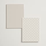 "Lace Trim" - Table Numbers in Cream by Kristen Smith - Back of Card Options