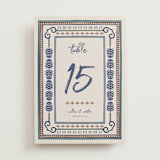 "Vase" - Table Numbers in Neptune by Kelly Watkins - Front