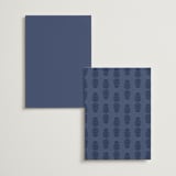 "Vase" - Table Numbers in Neptune by Kelly Watkins - Back of Card Options