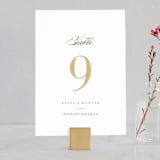 "Valencay" - Table Numbers in Silk by chocomocacino - Front