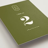 "Garland Monogram" - Table Numbers in Summer by Angela Marzuki - Detail