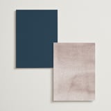 "meanders" - Table Numbers in Ocean by Sumak Studio - Back of Card Options