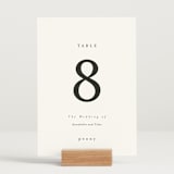 "Cedar creek" - Table Numbers in Cotton by Stacey Meacham - Displayed (stand not included)