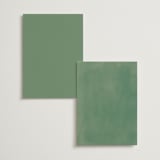 "Friendly Flowers" - Table Numbers in Emerald by Ani Somi - Back of Card Options
