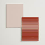 "Jot" - Table Numbers in Peach Cream by Snow and Ivy - Back of Card Options