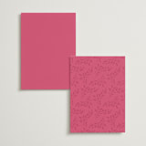 "Everlasting" - Table Numbers in Carnation by Jennifer Postorino - Back of Card Options