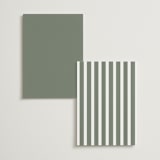 "Ornate sketched frame" - Table Numbers in Forest by Jackie Crawford - Back of Card Options