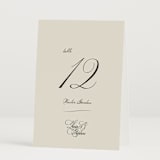 "Old Fashioned" - Table Numbers in Night by Ani Somi - Folded