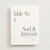 "Modern Space" - Table Numbers in Cloud by Ashlee Townsend - Front