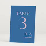"Connected" - Table Numbers in Marseille by Claudia Orengo - Folded