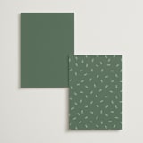 "Enchanted" - Table Numbers in Garden by Alston Foster - Back of Card Options