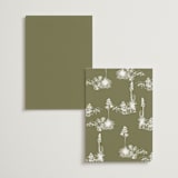 "Rancho" - Table Numbers in Verde by Megan Davis - Back of Card Options