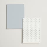 "melihrolo" - Table Numbers in Powder Blue by chocomocacino - Back of Card Options