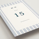 "melihrolo" - Table Numbers in Powder Blue by chocomocacino - Detail