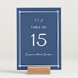 "strazzate" - Table Numbers in Santorini by chocomocacino - Displayed (stand not included)