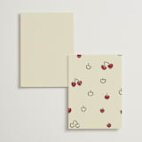 "Modern Love" - Table Numbers in Champagne by Helena Vitto - Back of Card Options