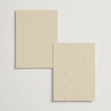 "Modern Fairy Tale" - Table Numbers in Linen by Helena Vitto - Back of Card Options
