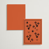 "Bold and Demure" - Table Numbers in Amaro by Claire - Back of Card Options