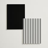 "quirky fun" - Table Numbers in Tuxedo by Cass Loh - Back of Card Options