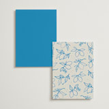 "Mediterraneo" - Table Numbers in Ocean by Pati Cascino - Back of Card Options