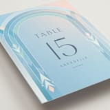 "Disney's Frozen True Love" - Table Numbers in Frozen by Lori Wemple - Detail