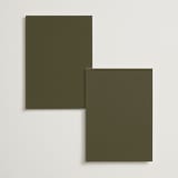 "Verdant" - Table Numbers in Autumn by Kate Ahn - Back of Card Options