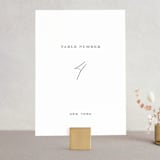 "la noce" - Table Numbers in Ink by Design Lotus - Front