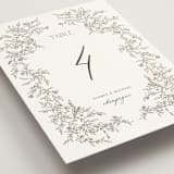 "Cottonwood" - Table Numbers in Ravello by Anne Ciotola - Detail