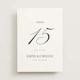 "Mirin" - Table Numbers in Diamond by Kate Ahn - Front