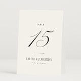 "Mirin" - Table Numbers in Diamond by Kate Ahn - Folded