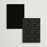 "Botanical Love" - Table Numbers in Black Tie by Susan Moyal - Back of Card Options