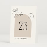 "Merge" - Table Numbers in Cloud by Pixel and Hank - Folded