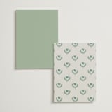 "Botanical" - Table Numbers in Garden by Kelly Watkins - Back of Card Options