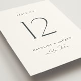 "Contemporary" - Table Numbers in Cotton by Vanessa Doyle - Detail