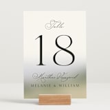 "East Coast Lighthouse" - Table Numbers in Snow by Becky Nimoy - Displayed (stand not included)