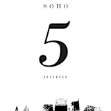 "Urban" - Table Numbers in Onyx by Lori Wemple - Detail