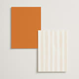 "Giardino" - Table Numbers in Flame by Pati Cascino - Back of Card Options